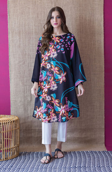 Orient HCS S 22 089 Black Khaddar Scshirt Myreen Winter Collection 2022 Online Shopping
